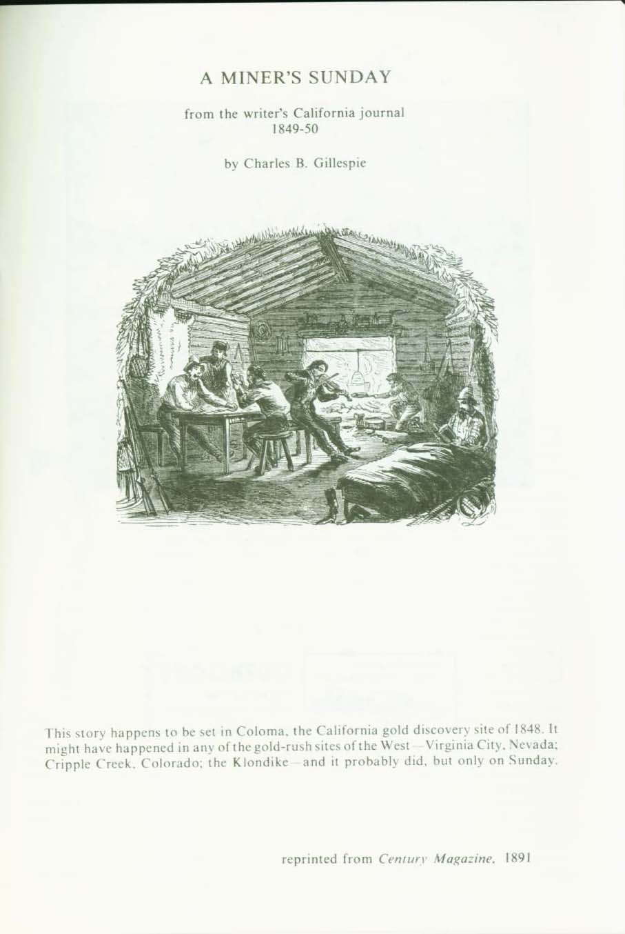 A Miner's Sunday, 1849.vist0005a
